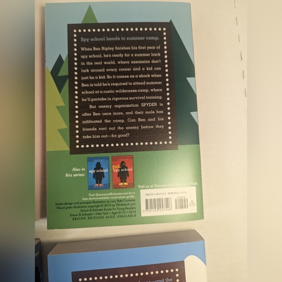 Stuart Gibbs Spy School Chapter Books 4 books English Paperback - Picture 13 of 14
